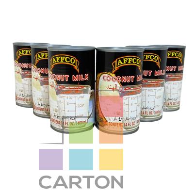 AFFCO COCONUT MILK CAN  6*400ML